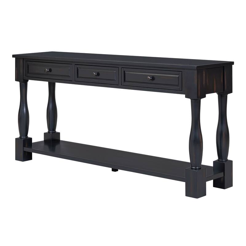Console Table Long Sofa Table Easy Assembly