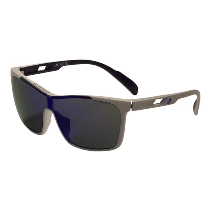 Adidas Unisex 99mm White Sunglasses SP0019-21X-00