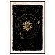 preview thumbnail 1 of 62, Astrology Map, Solar System Planets Modern Black Canvas Wall Art Print for Bedroom 11 x 16 - Black