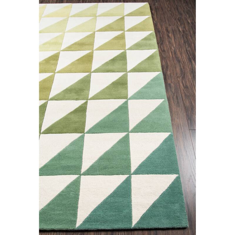 Momeni Delmar Hand Tufted Wool Geometric Area Rug
