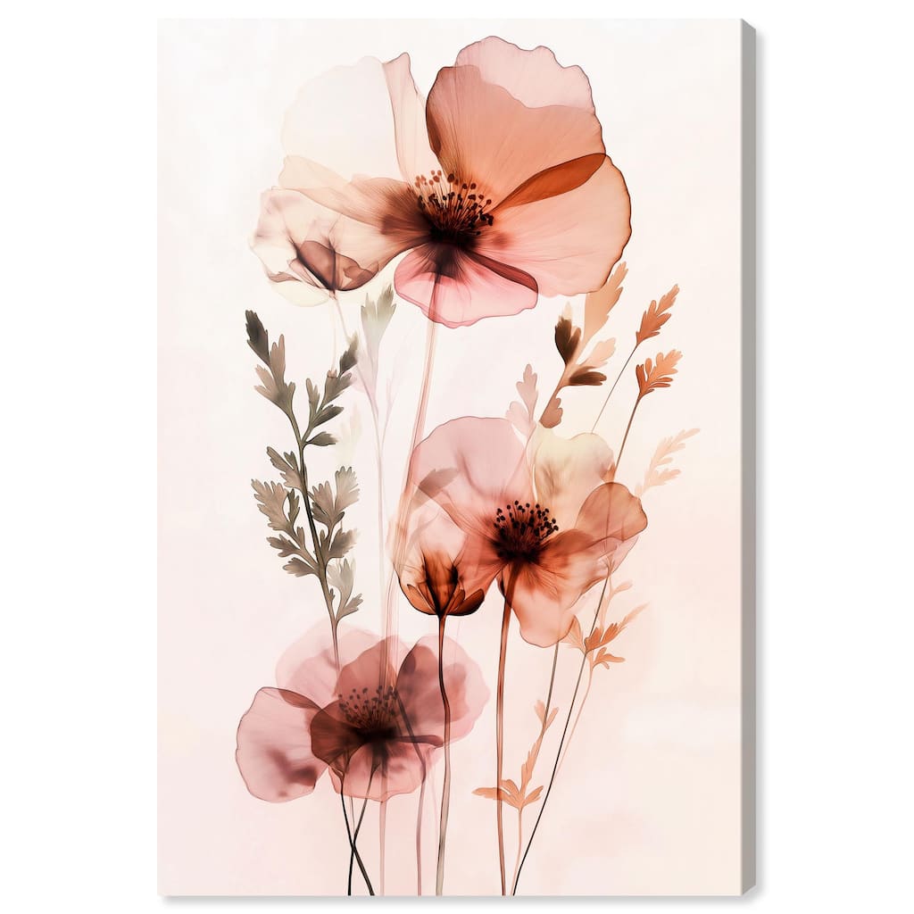 Petal Dye II Canvas by Art Remedy, Gallery Wrapped