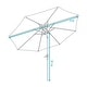 preview thumbnail 3 of 21, Sunnydaze Aluminum Outdoor Patio Umbrella with Tilt and Crank