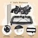 preview thumbnail 29 of 38, Gymax 4-in-1 Baby Push Walker Activity Center w/3-Level Adjustable
