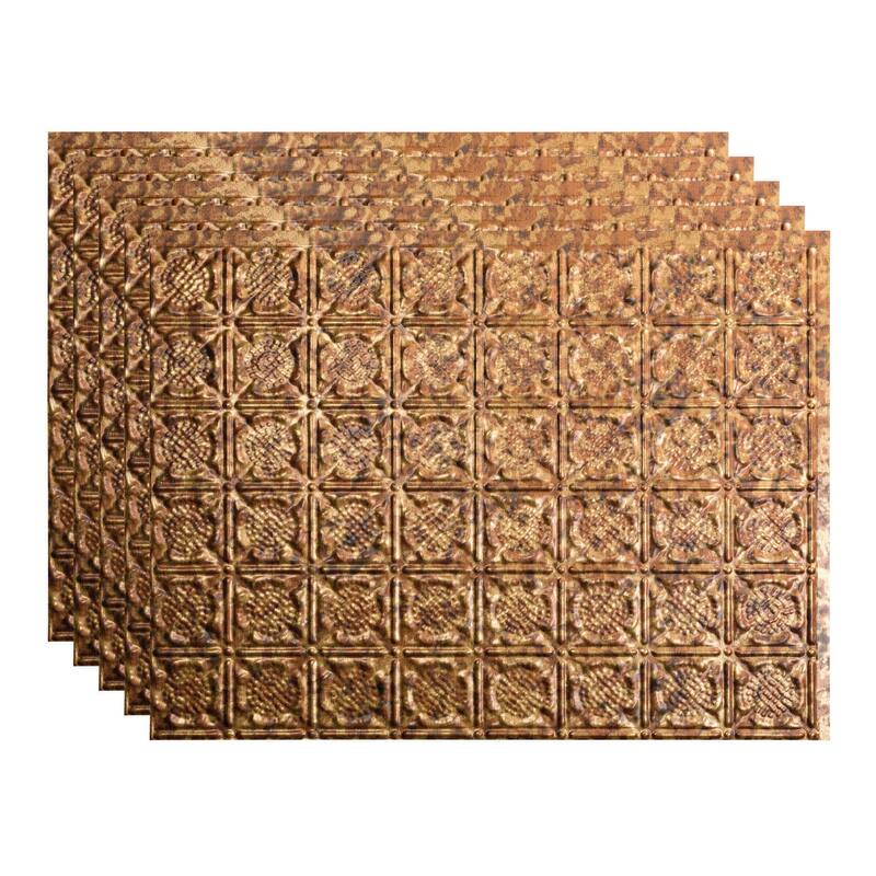 FASÄDE Traditional Style 6 Decorative Vinyl Backsplash Panel
