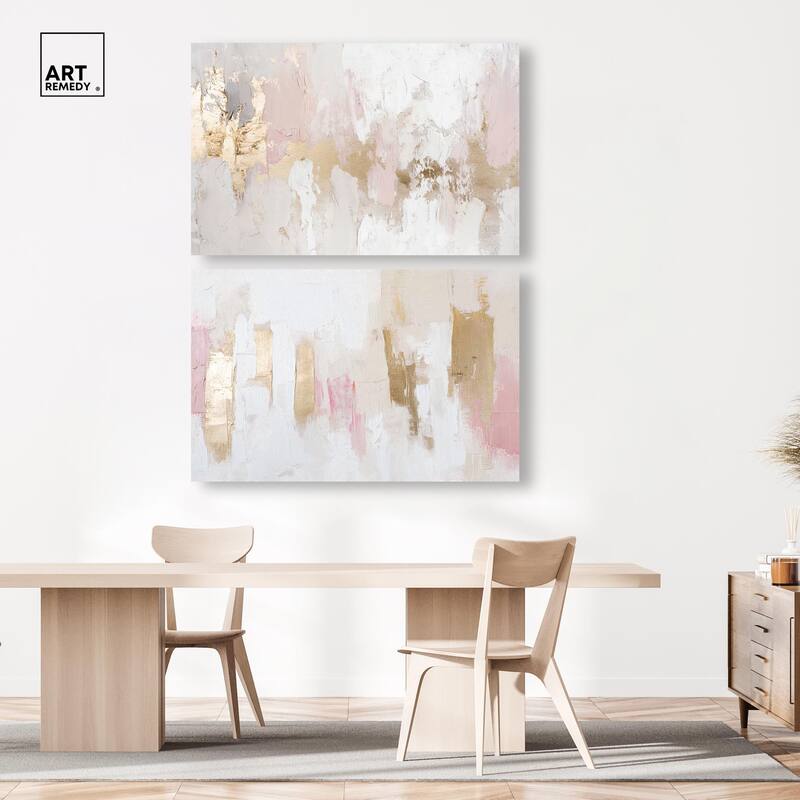Rustic Elegance Set Canvas Set of 2 by Art Remedy, Gallery Wrapped