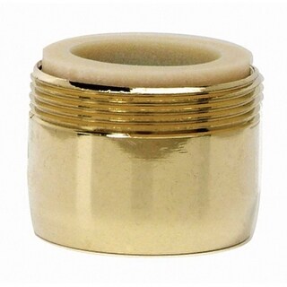 BrassCraft SF0372 Dual Thread Faucet Aerator, Polished Brass, 15/16 ...