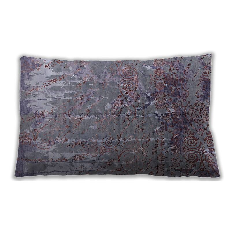 Ahgly Company MidCentury Modern IndoorOutdoor Viola Purple Purple