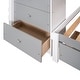 preview thumbnail 21 of 20, Modern Twin over Twin Loft Bunk Bed with Drawers and Ladder