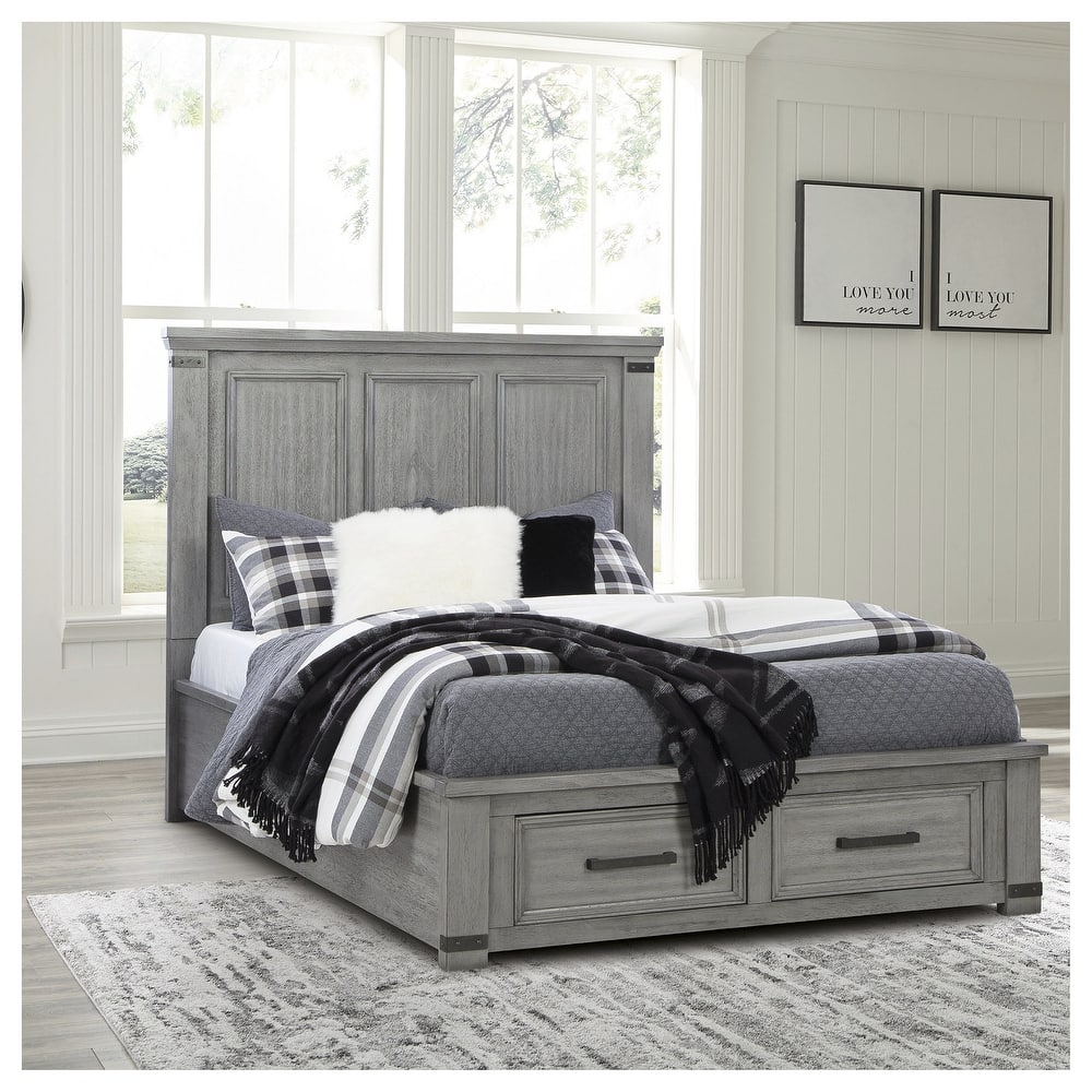 Signature Design by Ashley Russelyn Gray Storage Bed