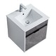 preview thumbnail 26 of 109, Fine Fixtures - Wall Mount Bathroom Vanity And Sink, Knob Free Design - Alpine Collection -