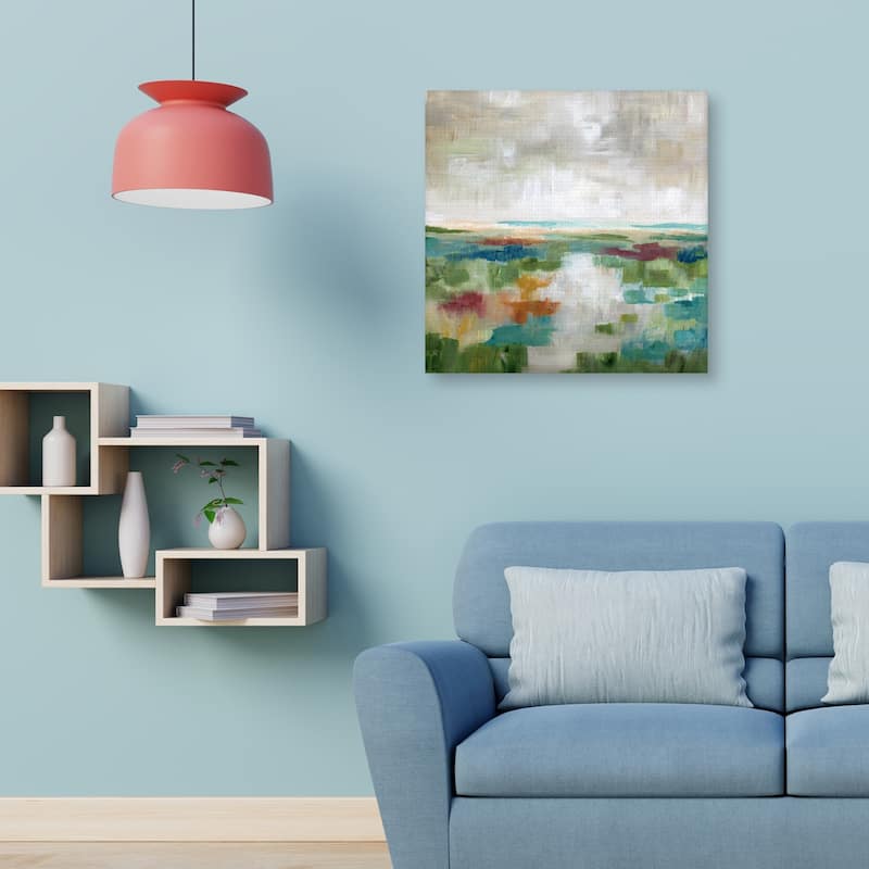 Vibrant Valley by Nan Canvas Art Print