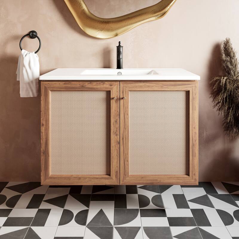 Swiss Madison SM-BV667 Classe 36" Wall Mounted Single Basin Vanity Set
