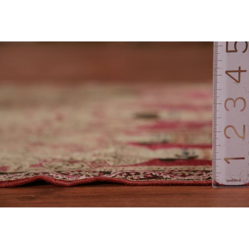 Set Of 2 Vegetable Dye Kerman Ravar Persian Rug Handmade Wool Carpet - 1'11" x 2'8"