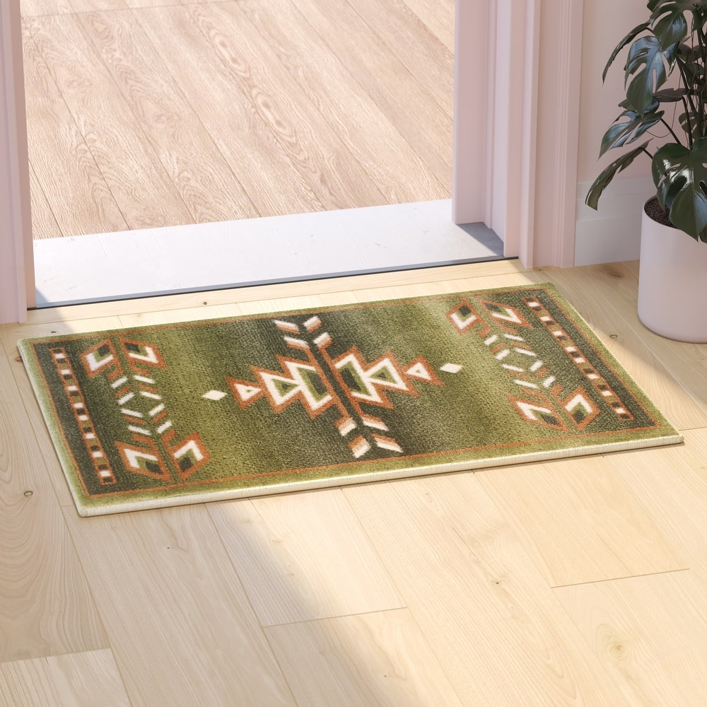 Multipurpose Southwestern Style Patterned Indoor Area Rug