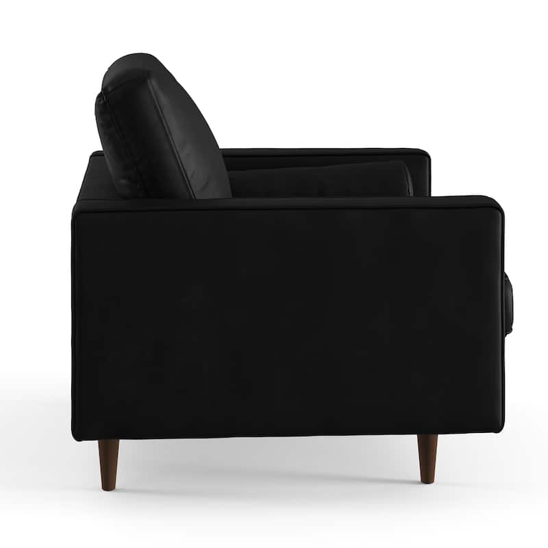 Bloomfield Upholstered Vegan Leather Arm Chair