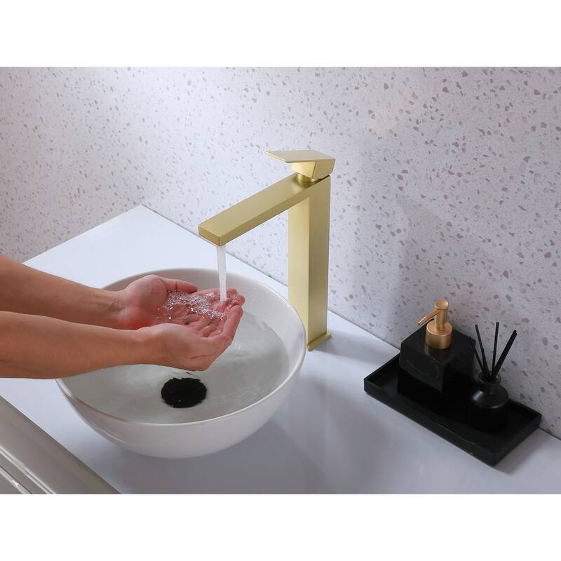 Indigo Home Single Hole Single Handle Bathroom Faucet