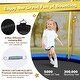 preview thumbnail 6 of 18, 8 Feet Outdoor Unique Flower Shape Trampoline with Enclosure Net