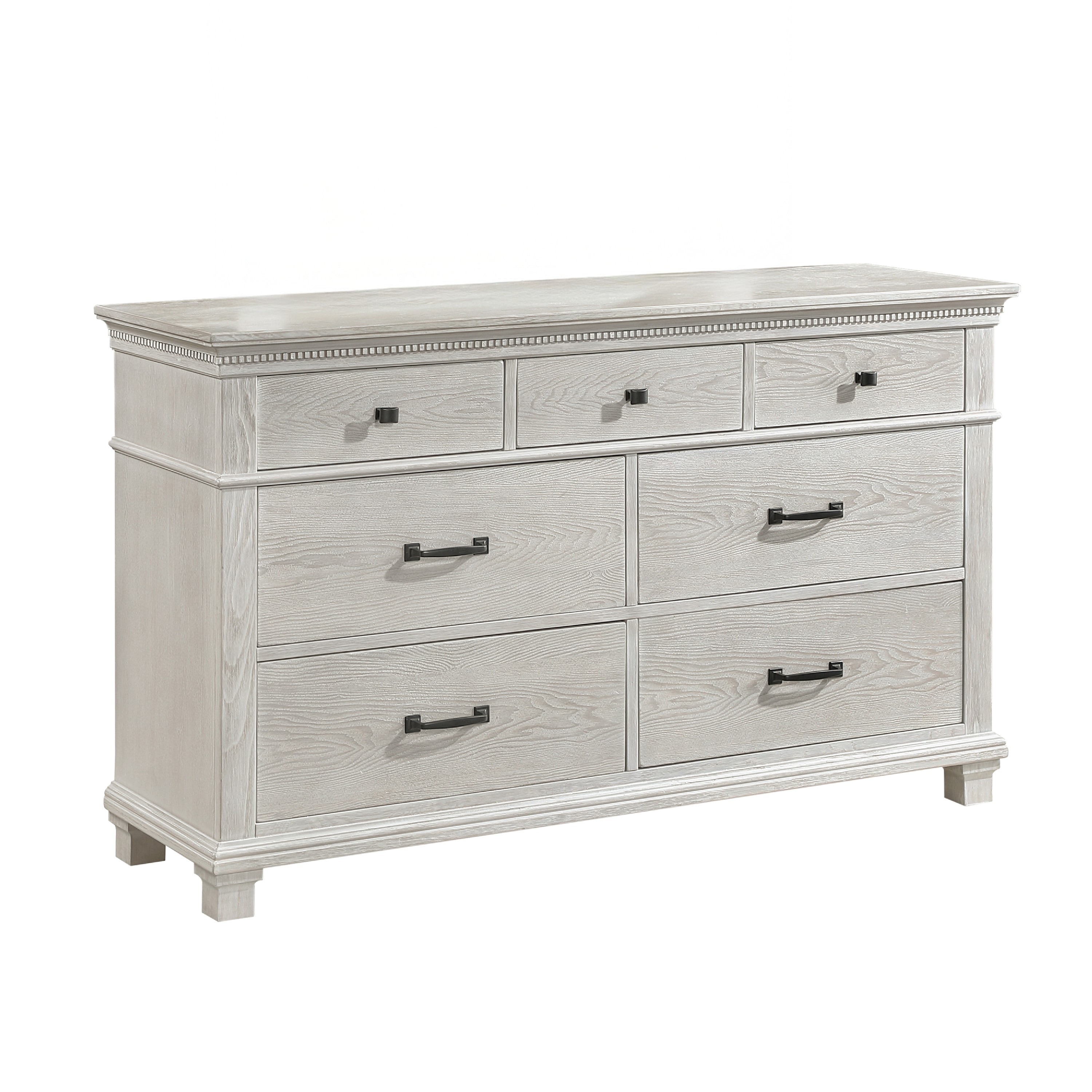 misty grey dresser Avy Wide | Light Mist Gray Pine Wood Badge_Best_Seller