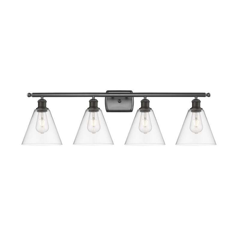 Innovations Lighting 516-4W-11-38 Berkshire Vanity Berkshire 4 Light - Oil Rubbed Bronze / Clear
