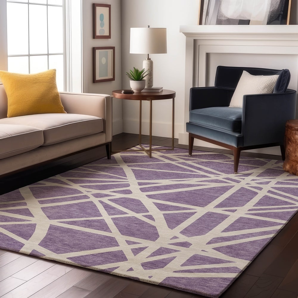 Premium Washable Super Soft Contemporary Harvey Mayfield Rug