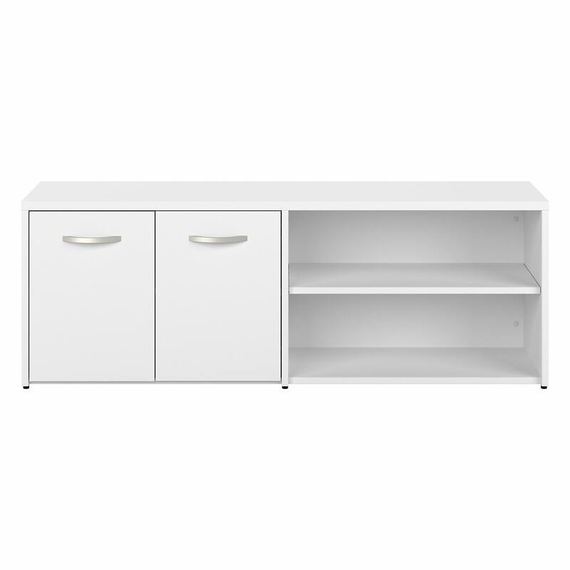 Studio A Low Storage Cabinet with Doors by Bush Business Furniture
