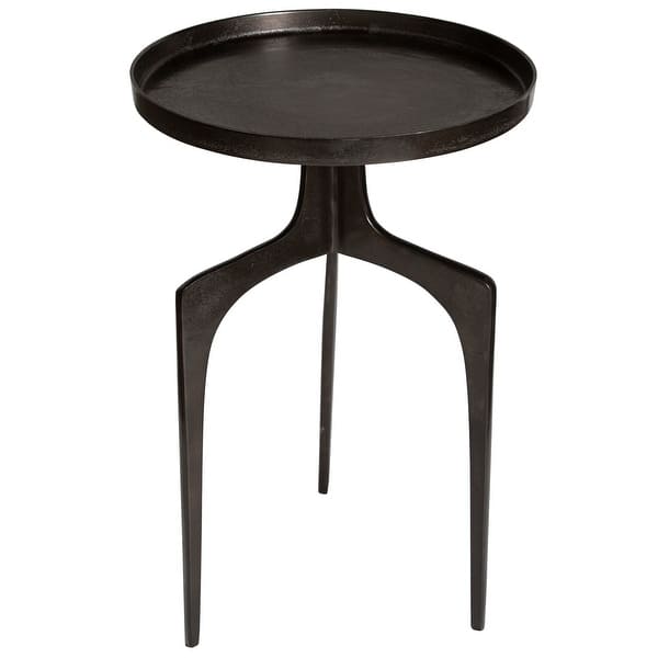 slide 2 of 3, Uttermost Kenna Bronze Accent Table