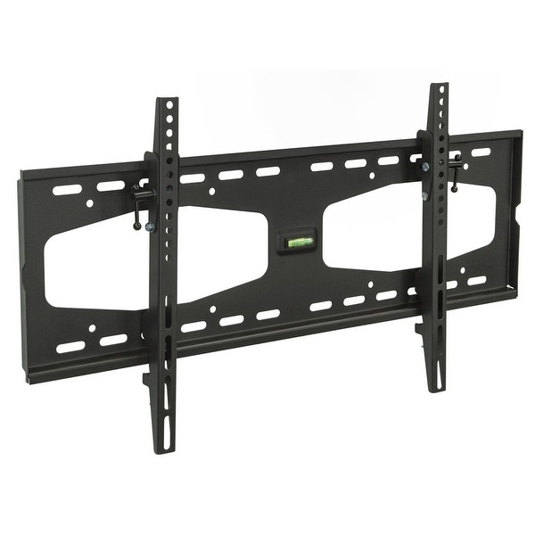 Mount-it! Slim Tilting TV Wall Mount Bracket Low Profile - Black