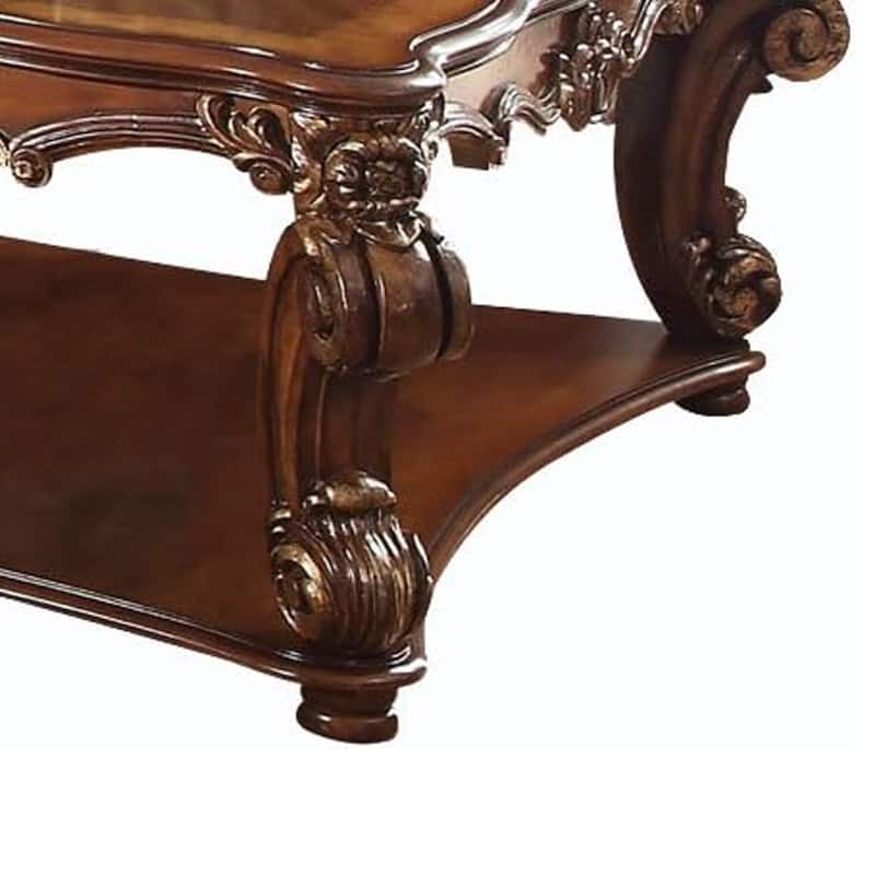 Striking Coffee Table (Square), Cherry