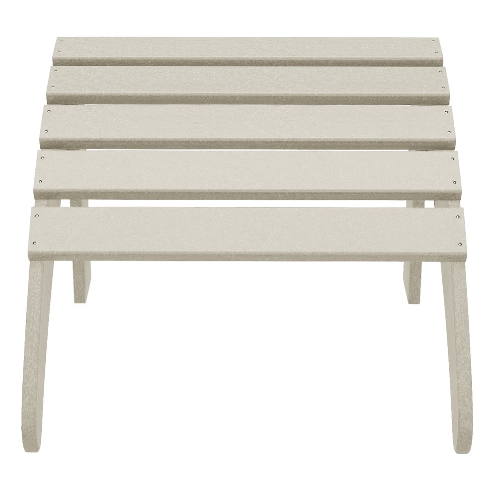 Laguna Hdpe All Weather Outdoor Patio Ottoman