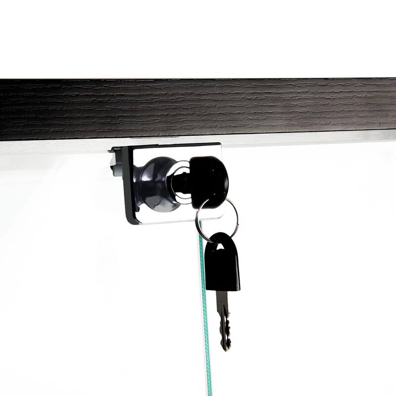 Tempered glass display cabinet with paipai lights,with locks, with adjustable feet,suitable for uneven,living room
