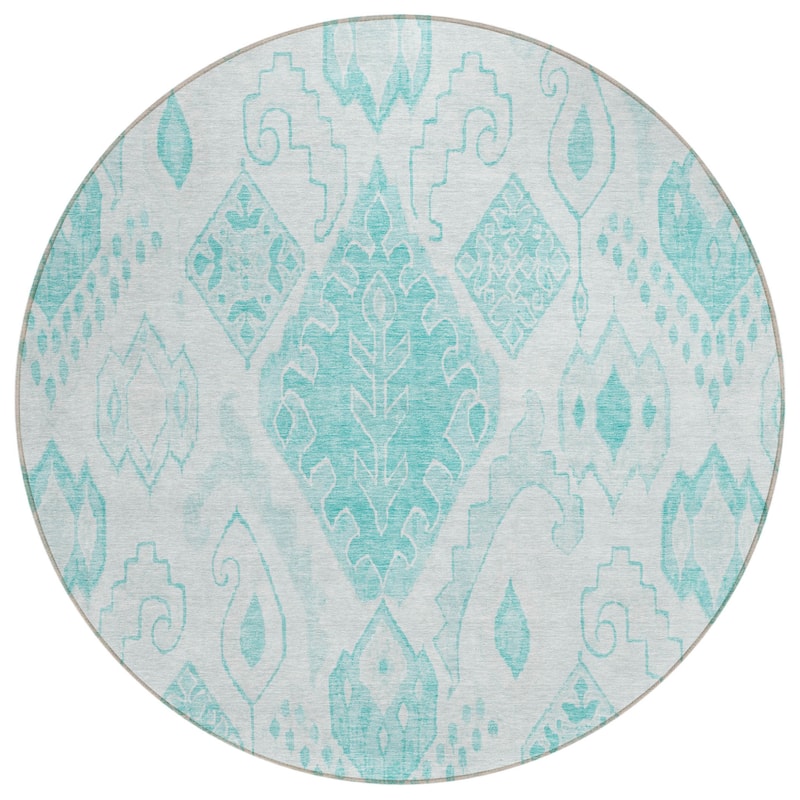 HomeRoots Moroccan Transitional Rectangle Outdoor Rug