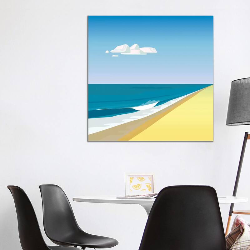 iCanvas "Rothko Beach" by Charles Harker Canvas Print - 37x37x1.5
