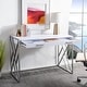 preview thumbnail 14 of 13, SAFAVIEH Elaine Modern Dual-tone 1-drawer Desk