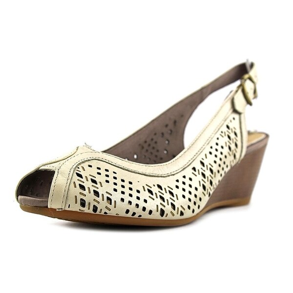Hush Puppies Baxley Rhea W Open Toe Synthetic Wedge Heel