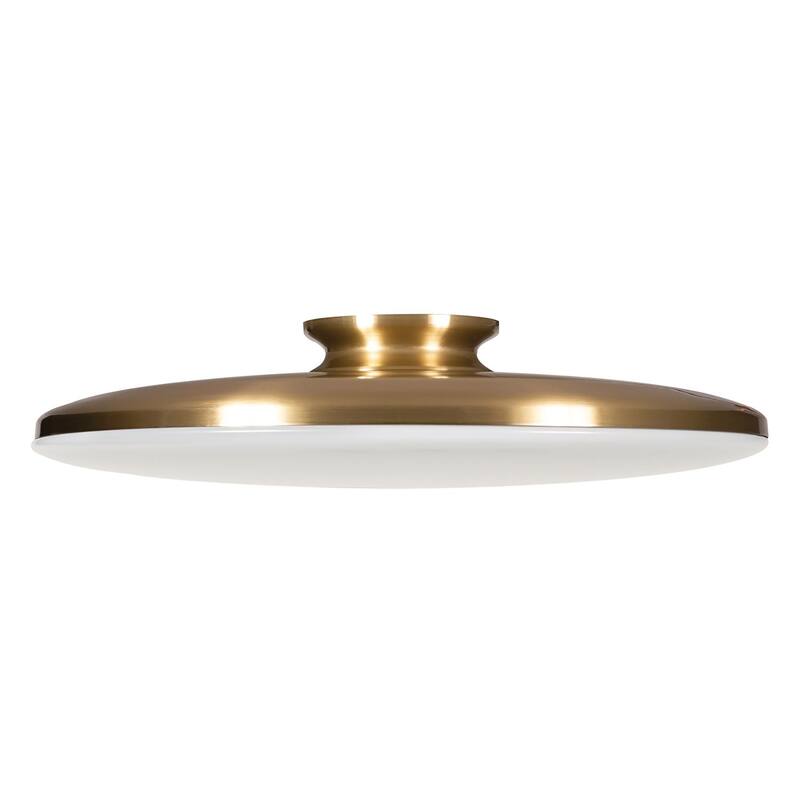 AFX Skye LED Flush Mount with White Acrylic