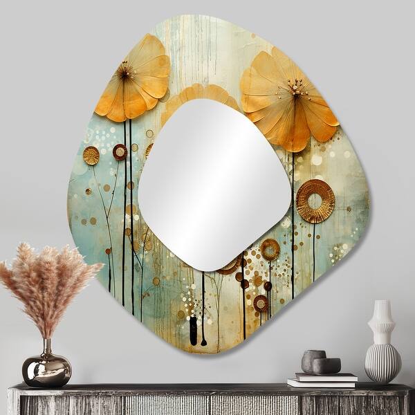 Delicate Dreamscapes Airy Dandelion II - Dandelion Asymmetrical Wall ...