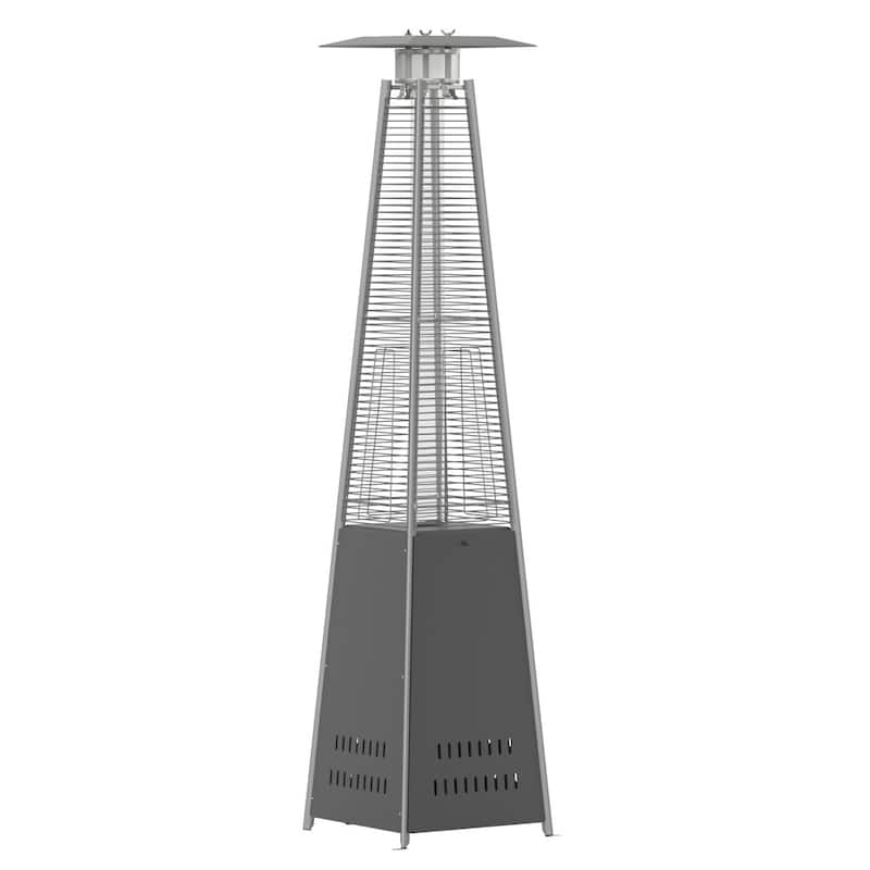 Outdoor Patio Heater - 7.5 Feet Round Steel Patio Heater - 42,000 BTU's