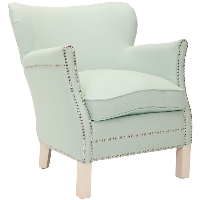 SAFAVIEH Corie Brown Club Chair - 26.6" x 28.9" x 29.3" - 27Wx29Dx29H