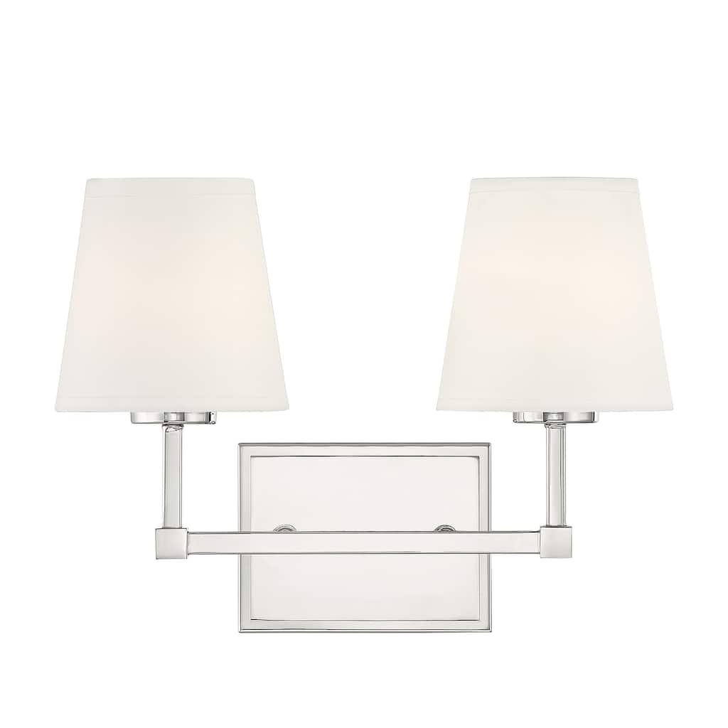 Meridian M80052 2 Light 15" Wide Bathroom Vanity Light