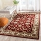 preview thumbnail 2 of 20, SAFAVIEH Handmade Royalty Red/ Ivory Wool Rug 5' x 7' - Red/Ivory - Rectangle