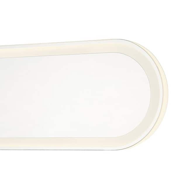 Minka Lavery 6119-3 36" W x 6-3/4" H Contemporary Oval Metal Framed