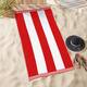 Miranda Haus Winslow Oversized Cabana Stripe 2 Piece Beach Towel