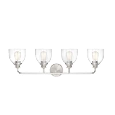 Savoy House Vale 4 Light 33" Wide Bathroom Vanity Light