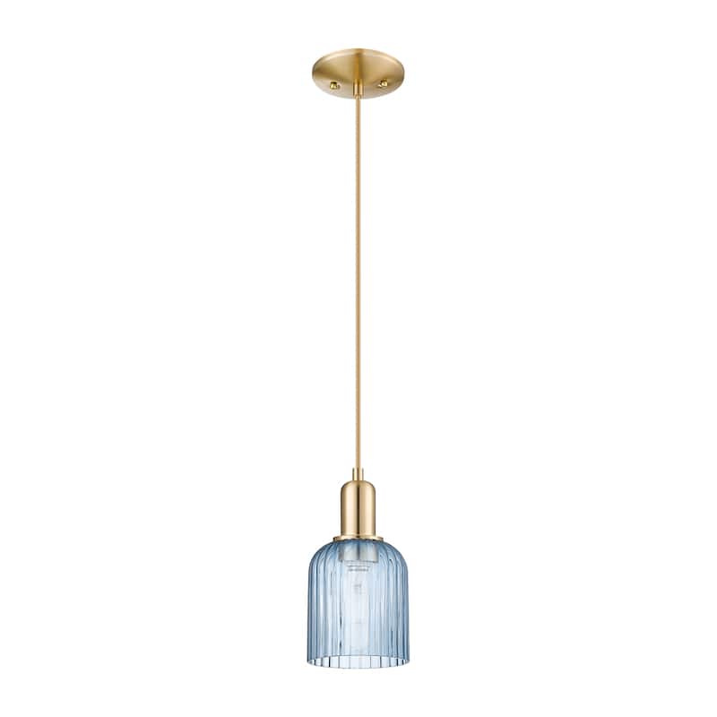Innovations Lighting Downtown Urban - Bridal Veil - 1 Light 5" Cord Hung Mini Pendant