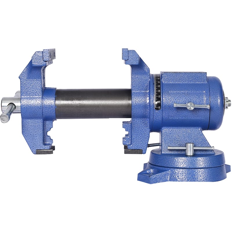 5" Multi-jaw Rotating Bench Vise ,Multipurpose Vise Bench,360-Degree Rotation Clamp on Vise with Swivel Base and Head