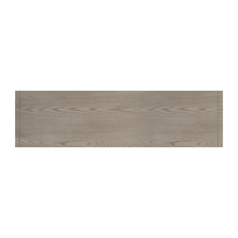 Wood Storage Cabinet with 3 tempered Glass Doors and Adjustable Shelf