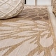 preview thumbnail 80 of 119, JONATHAN Y Marvao Modern Floral Textured Weave Indoor/Outdoor Area Rug