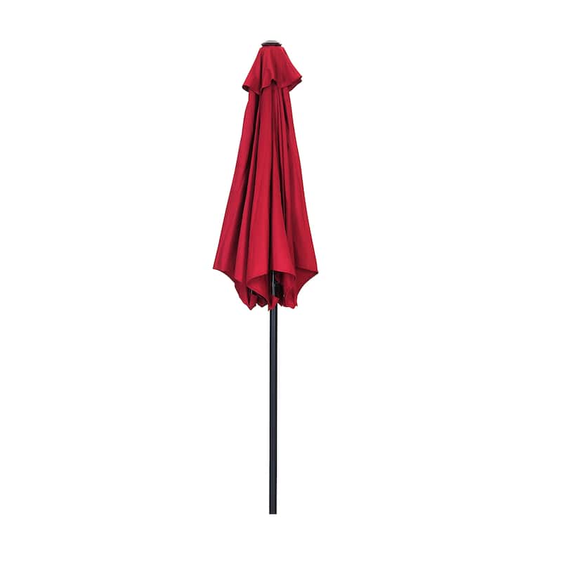 Ainfox 7.5ft Patio Umbrella Outdoor Umbrella Tilt Multi-color Without Base