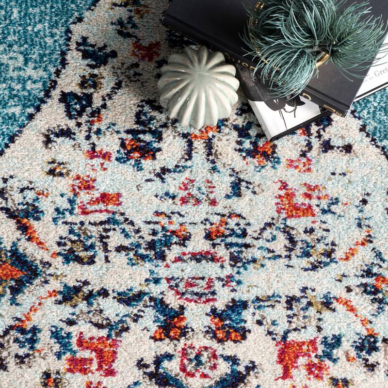 Nuloom Vintage Medallion Veronica Area Rug
