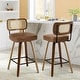 preview thumbnail 95 of 199, 26"/29" Swivel Bar Stools/ Counter Stools with Bentwood Legs